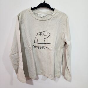 Benebene long sleeve tee, size 4